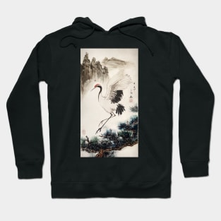 Crane commencing Landing Hoodie